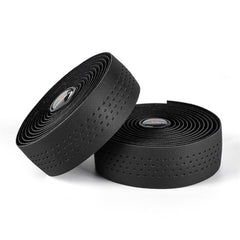 PROMEND GR-082 1 Pair Two-color Antiskid Bicycle Grips Tape, 215x3cm Black, 215x3cm Black+Green, 215x3cm Black Blue, 215x3cm Black Red, 215x3cm Black White