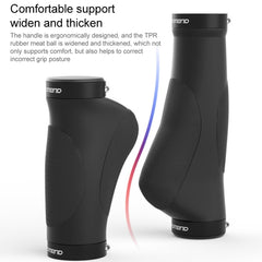 PROMEND GR-506 1 Pair Rubber Ergonomic Ball Bicycle Grip Cover (130mm+130mm), GR-506 130mm+130mm