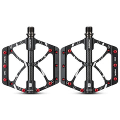 PROMEND PD-M52C 1 Pair Bicycle Aluminum Alloy + Carbon Fiber Tube Bearing Pedals, PD-M52C