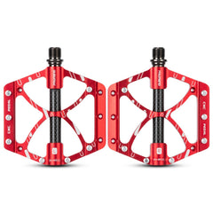 PROMEND PD-M52C 1 Pair Bicycle Aluminum Alloy + Carbon Fiber Tube Bearing Pedals, PD-M52C