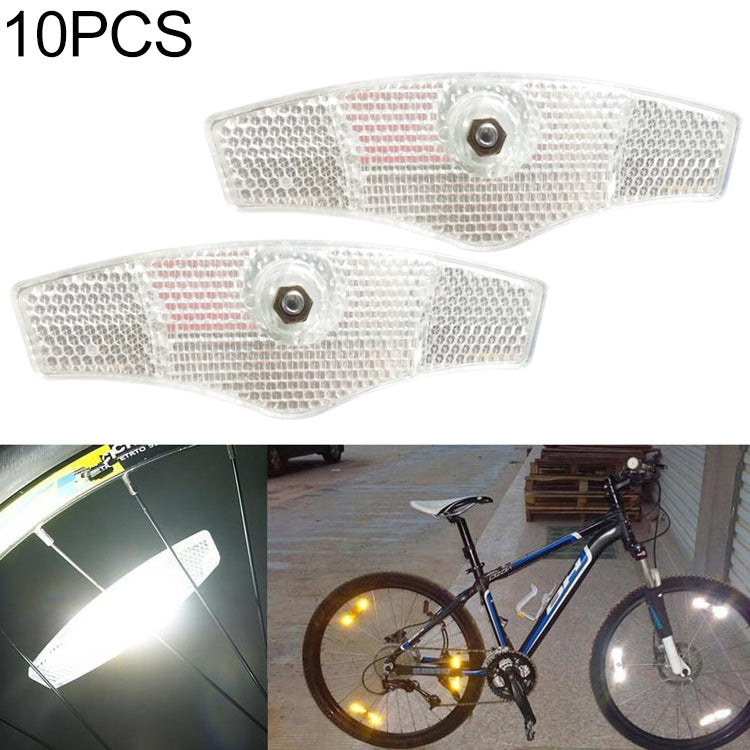 10 PCS Mountain Bike Spoke Reflection