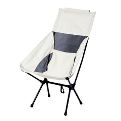 Large Outdoor Camping Leisure Beach Portable Folding Chair, Large(Navy Blue), Large (White), Large(Black), Large(Grey)