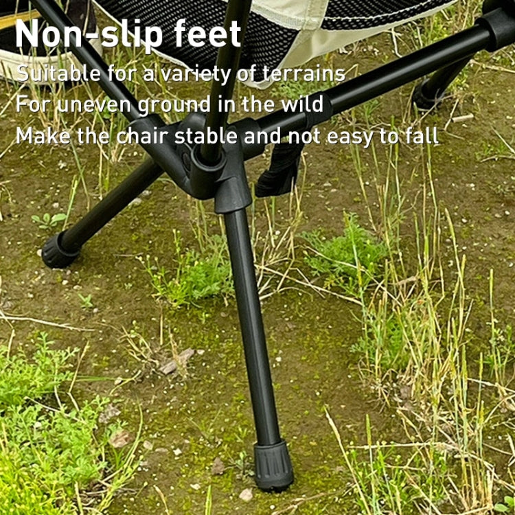 Large Outdoor Camping Leisure Beach Portable Folding Chair, Large(Navy Blue), Large (White), Large(Black), Large(Grey)