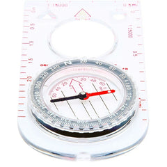 2pcs Nisa SD482 Outdoor Compass Map Scale with Magnifying Glass Multifunction, SD482