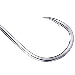 ISE 500 PCS Mixed Size Fish Barbed Hook Fishing Hooks, 6-15 #
