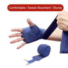 BONSEM Training Boxing Bandage for Adults, Size: 2.5m, Boxing Bandage Black, Boxing Bandage Blue, Boxing Bandage Red