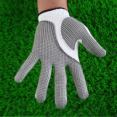 PGM Left Hand Sheepskin Anti-slip Particle Golf Men Gloves, Size: 25#, Size: 25#