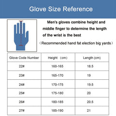 PGM Right Hand Sheepskin Anti-slip Particle Golf Men Gloves, Size: 24#, Size: 24#