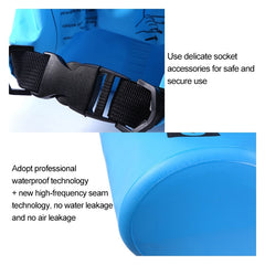 Outdoor Waterproof Bag Dry Sack PVC Barrel Bag, Capacity: 2L, Capacity: 2L (Yellow), Capacity: 2L (Dark Blue), Capacity: 2L (Orange), Capacity: 2L (Green)