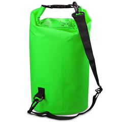 Outdoor Waterproof Single Shoulder Bag Dry Sack PVC Barrel Bag, Capacity: 3L, Capacity: 3L (Green), Capacity: 3L (Sky Blue), Capacity: 3L (Yellow), Capacity: 3L (Black), Capacity: 3L (Dark Blue), Capacity: 3L (Orange), Capacity: 3L (Pink)