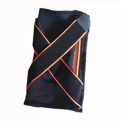 Sports High Elastic Shockproof Non-slip Silicone Knee Support Guards with Pressure Strip Size: XL, XL