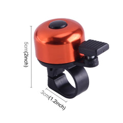 OQSPORT 5 PCS Mini Aluminum Alloy Bicycle Bell Ring, Random Color Delivery, OQSPORT Bicycle Bell Ring