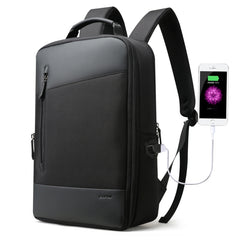 Bopai 851-009911 Business Anti-theft Waterproof Large Capacity Double Shoulder Bag,with USB Charging Port, Size: 30.5x13x45cm, 851-009911