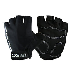 BaseCamp BC-204 Bicycle Half Finger Gloves Lycra Fabric Cycling Gloves, Size: L, Size: L
