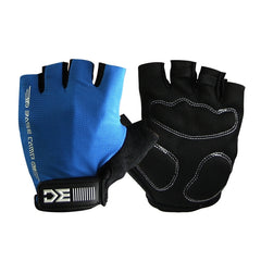 BaseCamp BC-204 Bicycle Half Finger Gloves Lycra Fabric Cycling Gloves, Size: L, Size: L