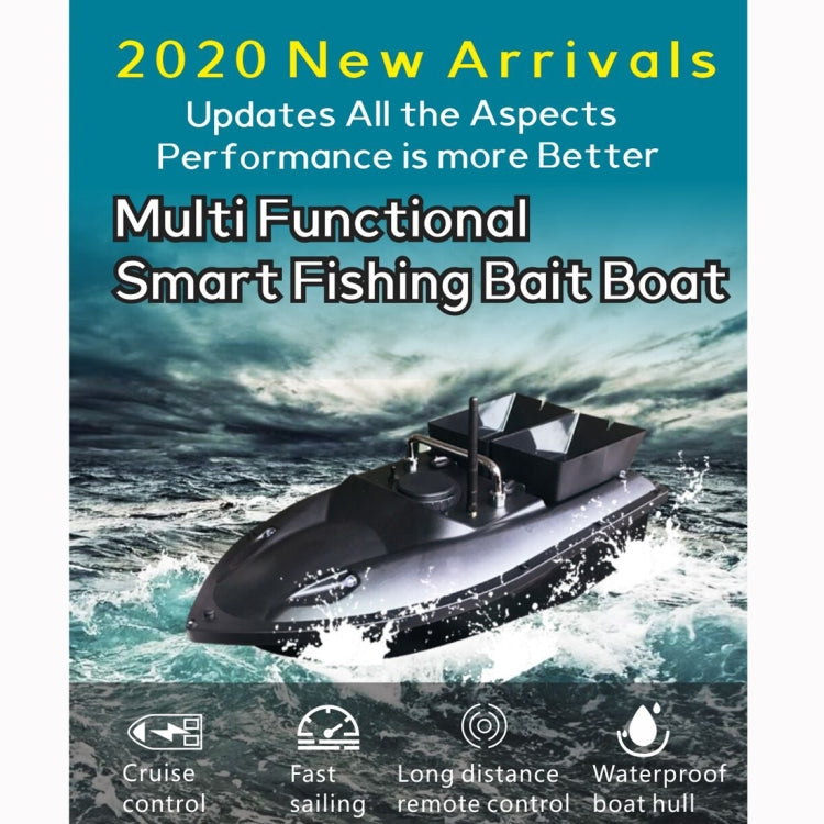 D13C Multi-function Double Warehouse Remote Control Nesting Ship Fishing Bait Boat, D13C