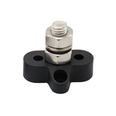 Single Heavy-Duty Terminal Studs Black  M10 Bus Bar for Car / RV / Boat, M10 Black