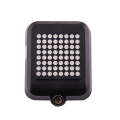 Bicycle Intelligent Wireless Control USB Rechargeable Turn Signal Light Bike Rear Brake Light with Laser & Mount Holder Strap, AQY-0100