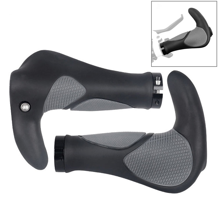 DEEMOUNT BGP110 Mountain Bike Bicycle Rubber Handlebar Cover, Horn Version, Horn Version