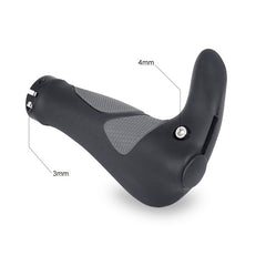 DEEMOUNT BGP110 Mountain Bike Bicycle Rubber Handlebar Cover, Horn Version, Horn Version