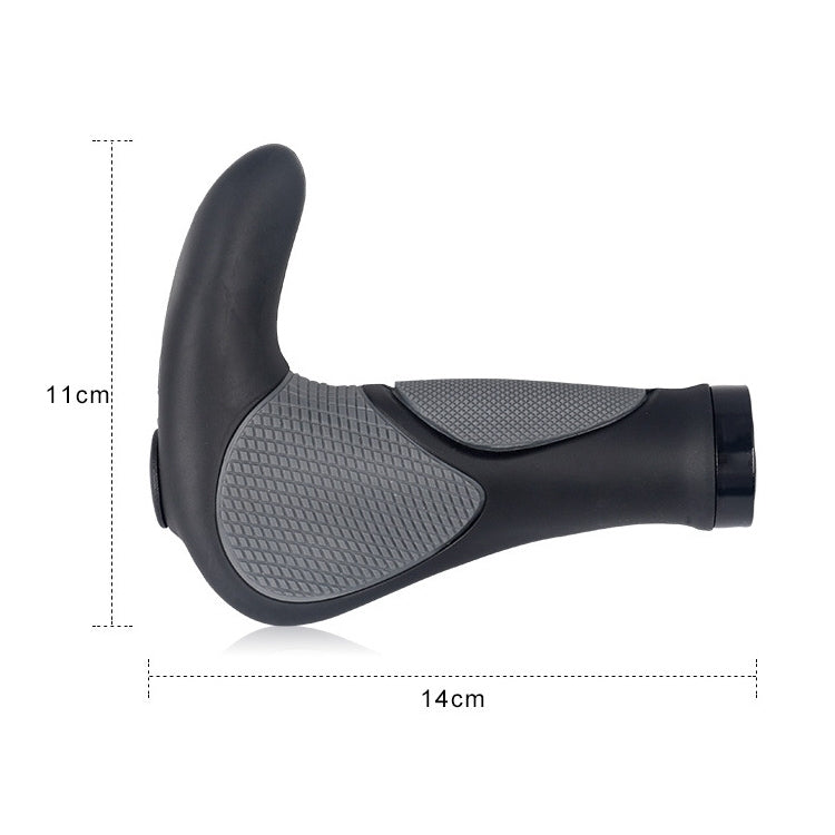 DEEMOUNT BGP110 Mountain Bike Bicycle Rubber Handlebar Cover, Horn Version, Horn Version
