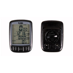 SUNDING 563C Bike Bicycle Waterproof Wireless LCD Screen Luminous Mileage Speedometer Odometer, English Version, 563C(Black), 563C(Blue), 563C (Yellow)