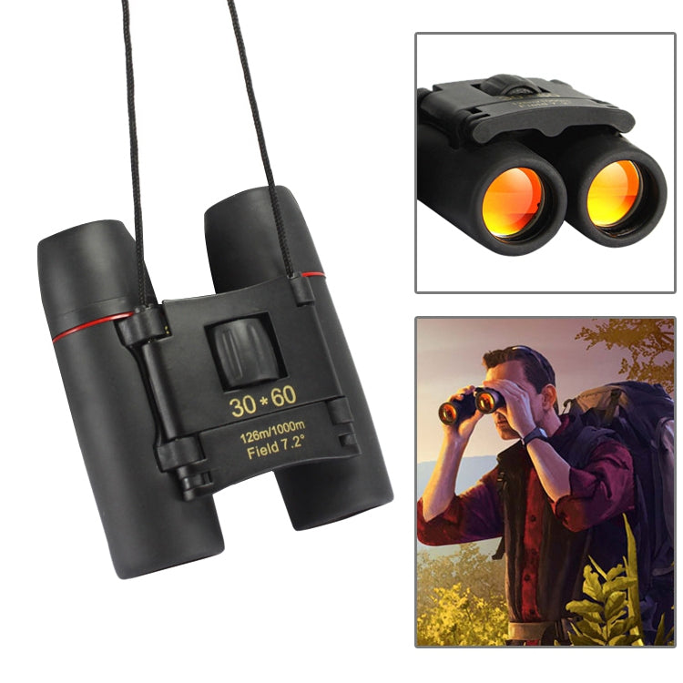 30x60 Night-vision High Definition High Times Outdoor Binoculars Cherry Blossoms Telescope, 30X60