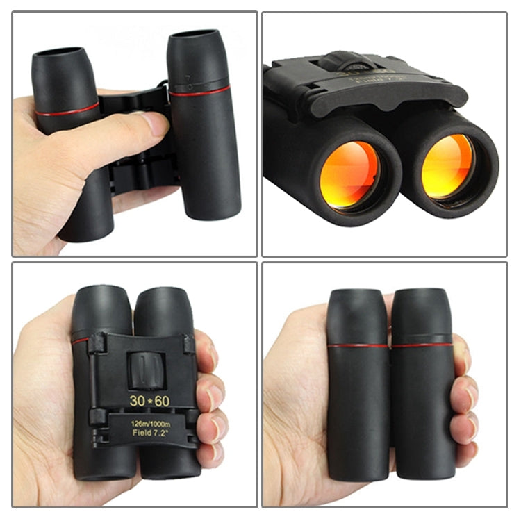 30x60 Night-vision High Definition High Times Outdoor Binoculars Cherry Blossoms Telescope, 30X60