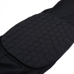 1 PC Beehive Shaped Sports Collision-resistant Lycra Elastic Knee Support Guard, Long Version, Size: M, M