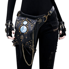 FHG082BK Ladies Multifunctional One-shoulder Crossbody Bag Waist Bag, 27 x 16cm