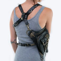 HG061 One-shoulder Bag Cross-body Bag Mobile Phone Waist Bag for Ladies, Size: About 27 x 18cm, 27 x 18cm One-shoulder
