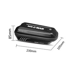 WILD MAN E5 Waterproof Front Bag MTB Large Capacity Bicycle Tube Bag Riding Accessories, E5