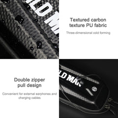 WILD MAN E5 Waterproof Front Bag MTB Large Capacity Bicycle Tube Bag Riding Accessories, E5