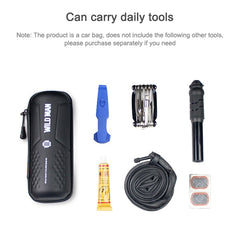 WILD MAN E3 Waterproof MTB Bike Repair Tools Bag Bicycle Tube Bag Riding Accessories, E3 (Black)