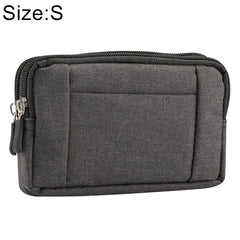 Sports Denim Universal Phone Bag Waist Bag for 5.2 inch or below Smartphones, Size: S, S