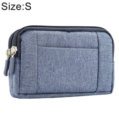 Sports Denim Universal Phone Bag Waist Bag for 5.2 inch or below Smartphones, Size: S, S