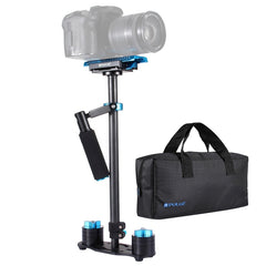 PULUZ 38.5-61cm Carbon Fibre Handheld Stabilizer for DSLR & DV Digital Video & Cameras, Load Range: 0.5-3kg, P60T Blue, P60T Red