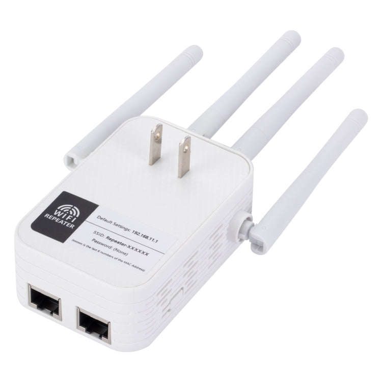 ZX-R08 1200Mbps 2.4G/5G Dual-Band WiFi Repeater Signal Amplifier WISP Outdoor Router, US Plug, 1200Mbps