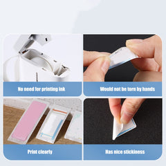 Stickers Barcode Printing Paper For JingChen D11, Printing Paper  (White), Printing Paper  (Yellow), Printing Paper  (Pink), Printing Paper  (Green), Printing Paper  (Blue)
