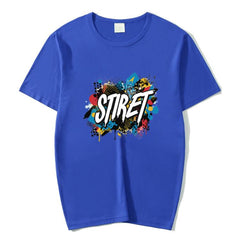 Round Neck Modal Short Sleeve T-shirt Custom Made Print Your Demand, Size: L, L, POD T-shirt