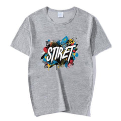 Round Neck Modal Short Sleeve T-shirt Custom Made Print Your Demand, Size: XXL, XXL