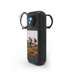 For Insta360 X4 Air PULUZ Rotation Optical Glass Lens Guard  Protective Cover, For Insta360 X4 Air