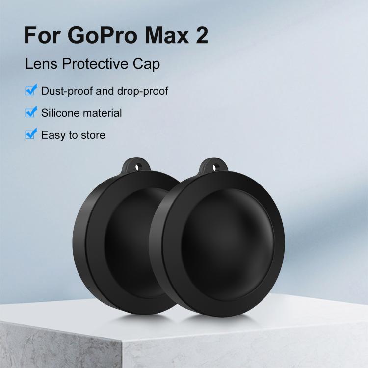 For GoPro MAX2 PULUZ Silicone Dual-Lens Cover, Dual-Lens Cover