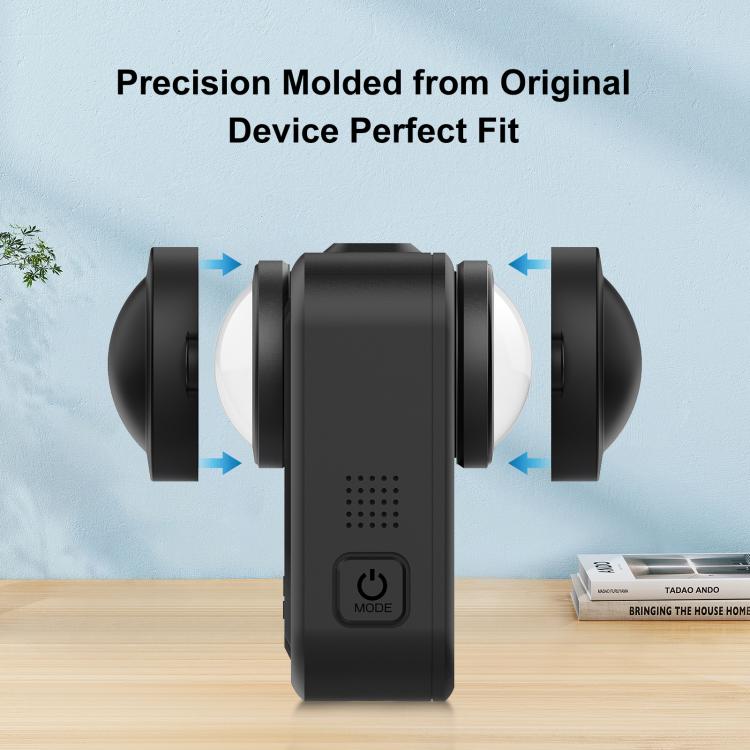 For GoPro MAX2 PULUZ Silicone Dual-Lens Cover, Dual-Lens Cover