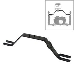 PULUZ Diving Tray Bracket Dual Handle Grip Handheld Expansion Mount System, 14.8 inch (Black)
