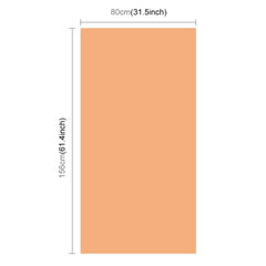 PULUZ Photography Background PVC Paper Kits for Studio Tent Box, Size: 156cm x 80cm, Backdrop 80cm(Orange), Backdrop 80cm(White)