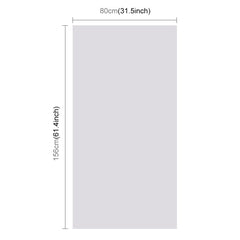 PULUZ Photography Background PVC Paper Kits for Studio Tent Box, Size: 156cm x 80cm, Backdrop 80cm(White)