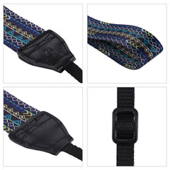 PULUZ Retro Ethnic Style Multi-color Series Shoulder Neck Strap Camera Strap for SLR / DSLR Cameras, Ethnic 7, Ethnic 8
