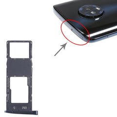 For Motorola Moto G6 Plus 10pcs Original SIM + Micro SD Card Tray, For Motorola Moto G6 Plus