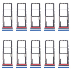 For Motorola Moto G04s 10pcs Original SIM Card Tray + SIM Card Tray + Micro SD Card Tray, For Motorola Moto G04s, For Motorola Moto G04s(Original)